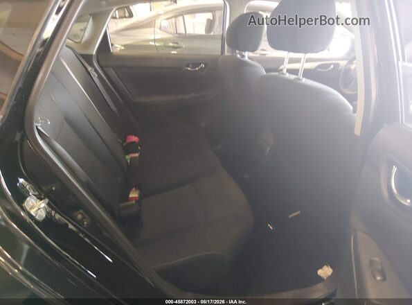 3N1AB7AP8KY457654 2019 NISSAN SENTRA Black Вид наклейки з VIN-кодом