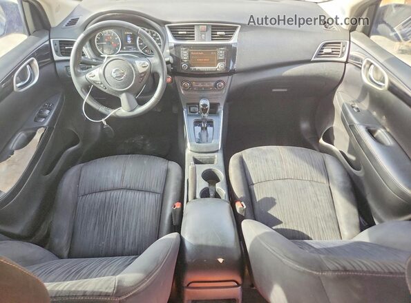 3N1AB7AP9GL674411 2016 NISSAN SENTRA Blue წინა პანელის ხედი