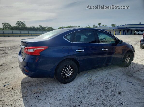 3N1AB7AP9GL674411 2016 NISSAN SENTRA Blue უკანა მარჯვენა