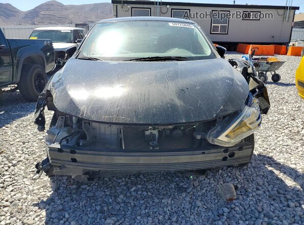3N1AB7AP9GL677969 2016 NISSAN SENTRA Black Front view