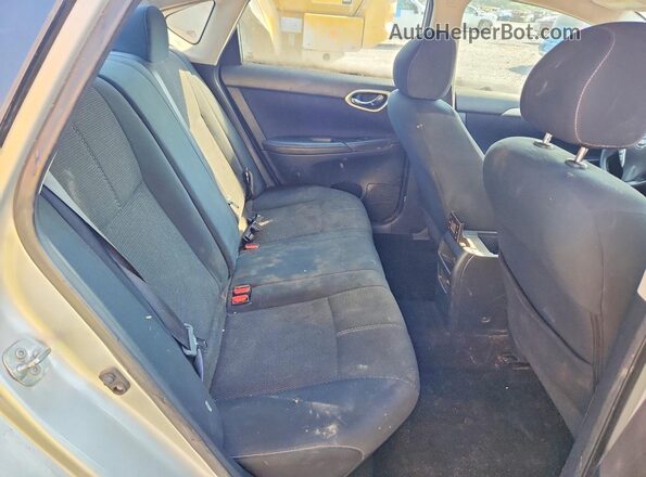 3N1AB7AP9GY208934 2016 NISSAN SENTRA Black Vista de los asientos traseros