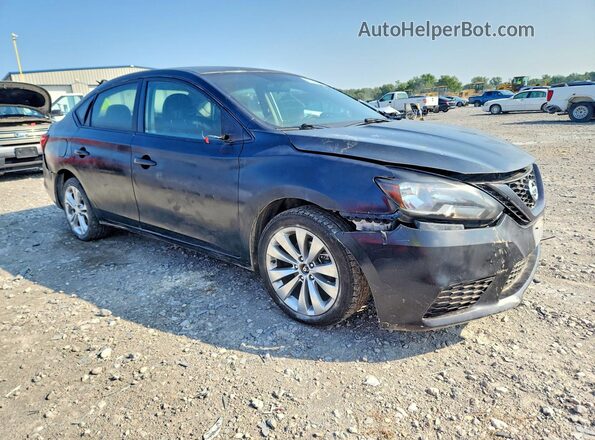3N1AB7AP9GY208934 2016 NISSAN SENTRA Black Delantero derecho