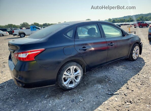3N1AB7AP9GY208934 2016 NISSAN SENTRA Black Trasero derecho