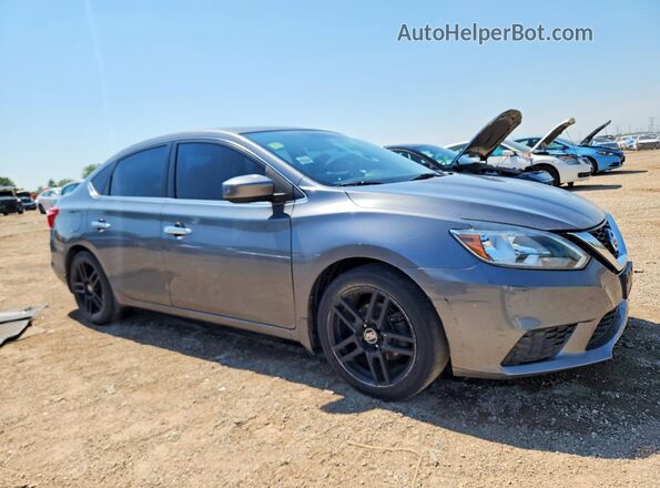 3N1AB7AP9GY219237 2016 NISSAN SENTRA Gray წინა მარჯვენა