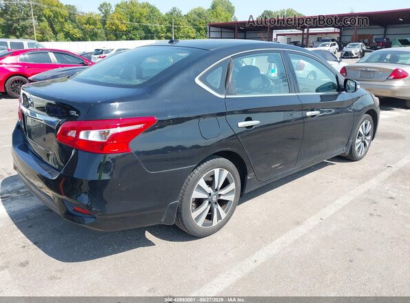 3N1AB7AP9GY219867 2016 NISSAN SENTRA Черный Задняя правая четверть