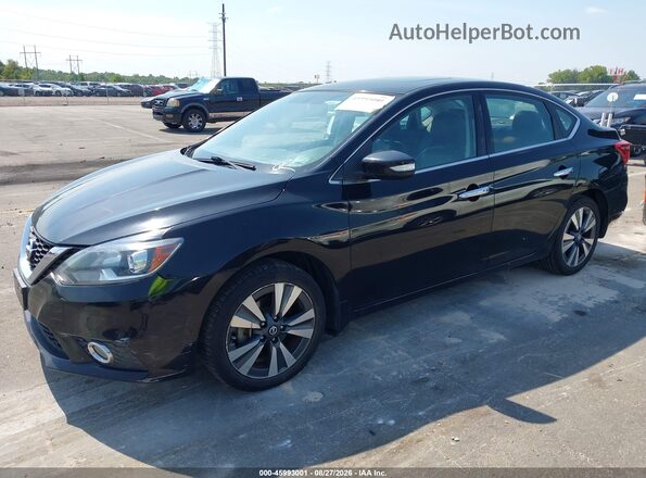 3N1AB7AP9GY219867 2016 NISSAN SENTRA Черный Передняя левая четверть