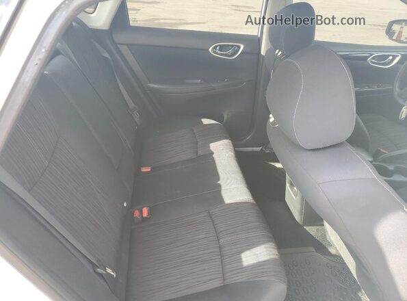 3N1AB7AP9GY231372 2016 NISSAN SENTRA White Vista de los asientos traseros