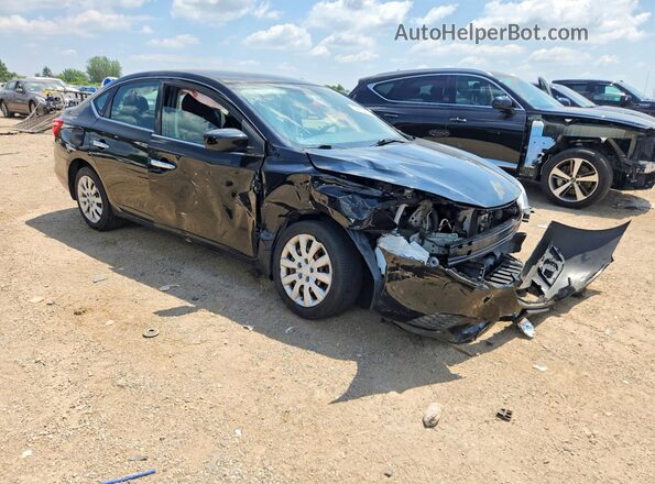 3N1AB7AP9GY234787 2016 NISSAN SENTRA Black Front right