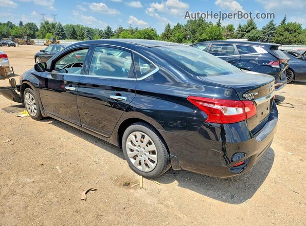 3N1AB7AP9GY234787 2016 NISSAN SENTRA Black Rear left