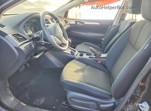 3N1AB7AP9GY234787 2016 NISSAN SENTRA Black Front interior view