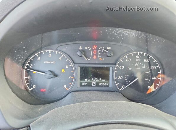 3N1AB7AP9GY234787 2016 NISSAN SENTRA Black Instrument cluster view