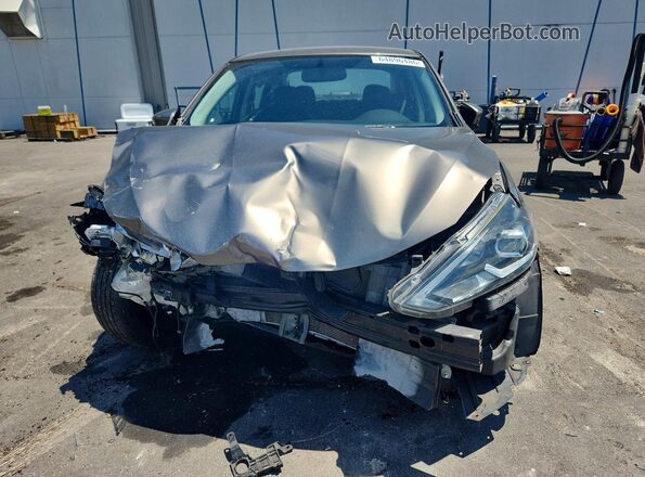 3N1AB7AP9GY244185 2016 NISSAN SENTRA Charcoal Front view