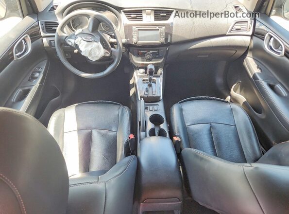 3N1AB7AP9GY244185 2016 NISSAN SENTRA Charcoal Dashboard view