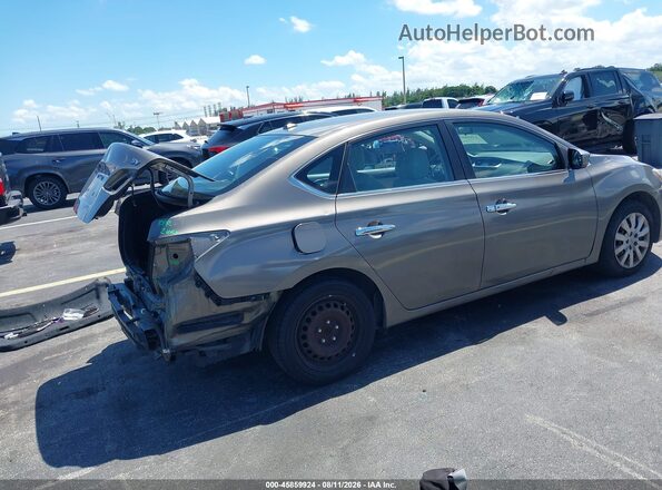 3N1AB7AP9GY250598 2016 NISSAN SENTRA Cream Trasero derecho