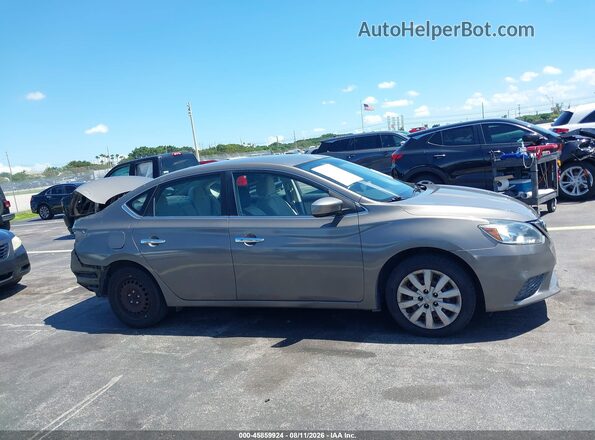 3N1AB7AP9GY250598 2016 NISSAN SENTRA Cream Vista interior de 360 grados