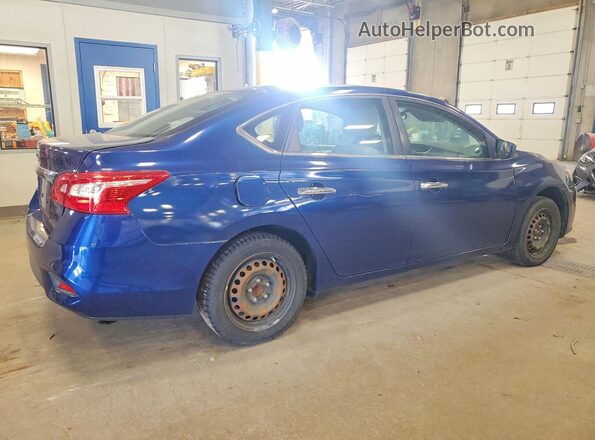 3N1AB7AP9GY251167 2016 NISSAN SENTRA Blue Передня права чверть
