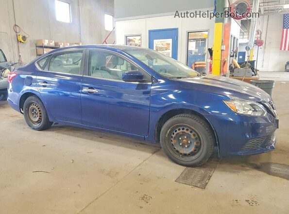3N1AB7AP9GY251167 2016 NISSAN SENTRA Blue Вид спереду