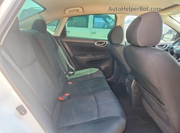 3N1AB7AP9GY256773 2016 NISSAN SENTRA White Rear seats view
