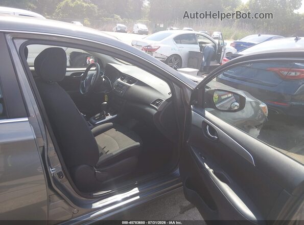 3N1AB7AP9GY272018 2016 NISSAN SENTRA Pewter Front interior view