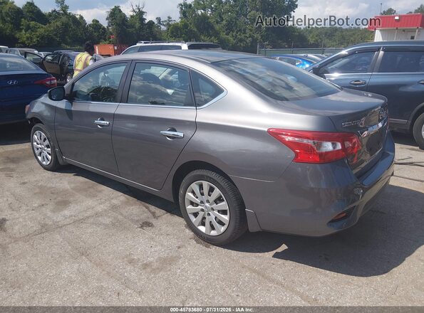 3N1AB7AP9GY272018 2016 NISSAN SENTRA Pewter Tył lewy