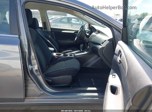 3N1AB7AP9GY276831 2016 NISSAN SENTRA Серый Вид салона спереди