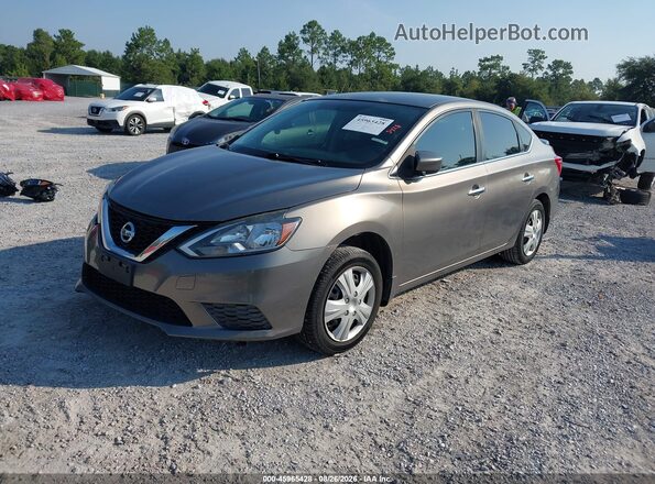 3N1AB7AP9GY287554 2016 NISSAN SENTRA Gray Передня ліва чверть