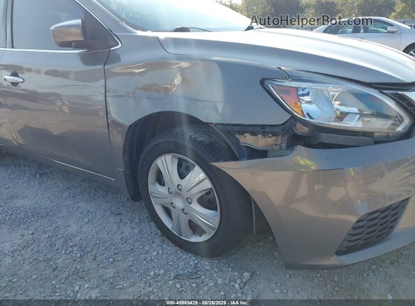 3N1AB7AP9GY287554 2016 NISSAN SENTRA Gray Вид спереду