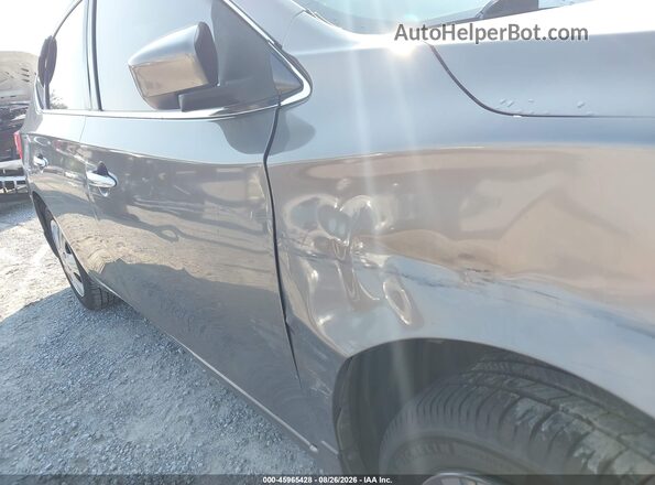 3N1AB7AP9GY287554 2016 NISSAN SENTRA Gray Вид задньої частини салону