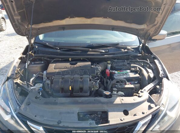 3N1AB7AP9GY287554 2016 NISSAN SENTRA Gray Вид ззаду