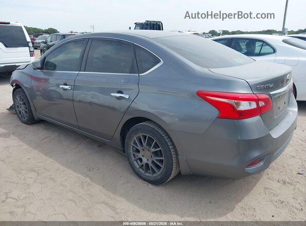 3N1AB7AP9GY290535 2016 NISSAN SENTRA Gray Rear left