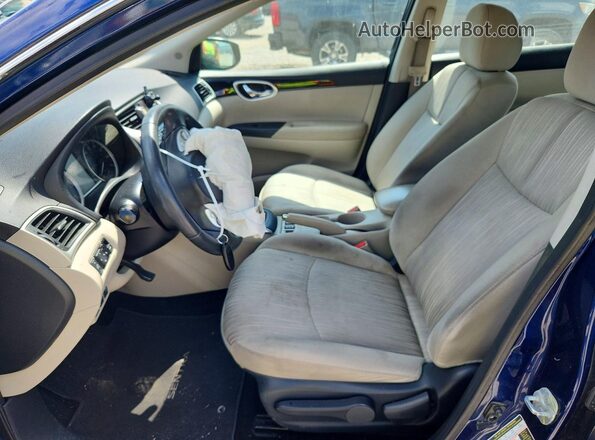 3N1AB7AP9GY292835 2016 NISSAN SENTRA Blue Engine compartment view