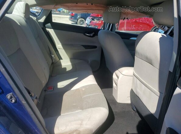 3N1AB7AP9GY303915 2016 NISSAN SENTRA Blue Vista de los asientos traseros