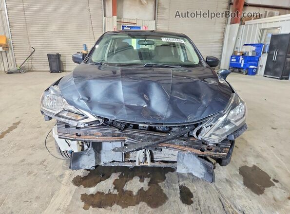3N1AB7AP9HL637795 2017 NISSAN SENTRA Синий Вид спереди