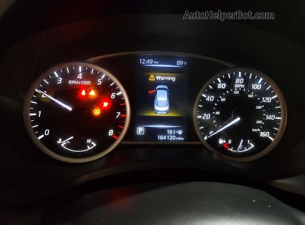 3N1AB7AP9HL637795 2017 NISSAN SENTRA Синий Вид щитка приборов