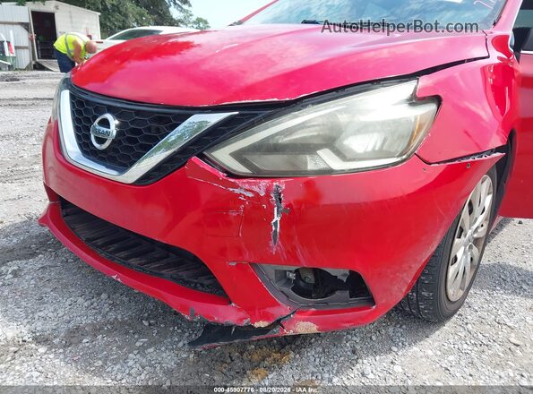 3N1AB7AP9HL688228 2017 NISSAN SENTRA Красный Панорамный вид салона 360°