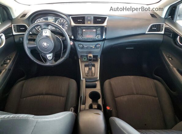 3N1AB7AP9HL709563 2017 NISSAN SENTRA Gray Вид панелі приладів