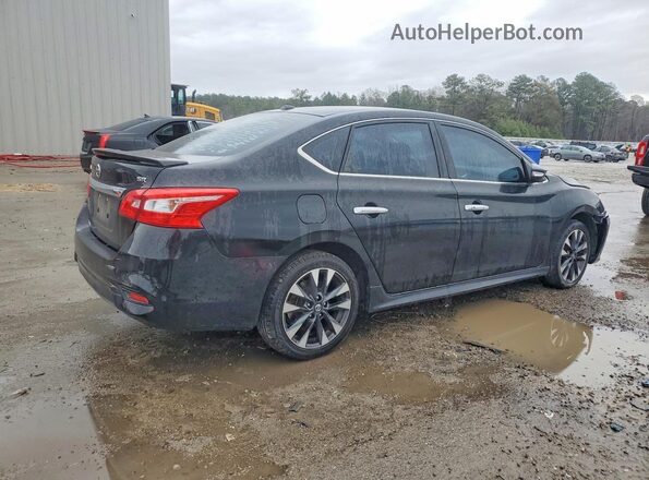 3N1AB7AP9HY218347 2017 NISSAN SENTRA Black Tył prawy