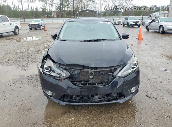 3N1AB7AP9HY218347 2017 NISSAN SENTRA Black Widok z przodu