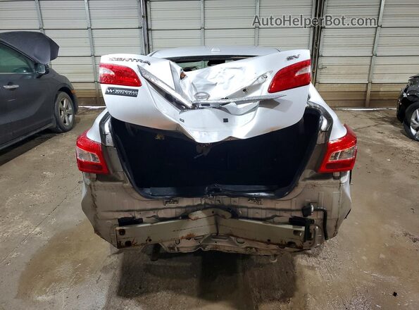 3N1AB7AP9HY250974 2017 NISSAN SENTRA Silver Вид ззаду