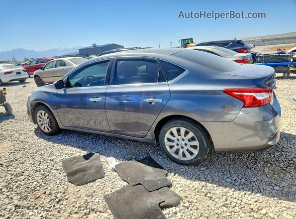 3N1AB7AP9HY253485 2017 NISSAN SENTRA Silver Tył lewy