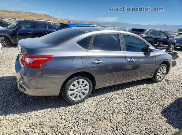 3N1AB7AP9HY253485 2017 NISSAN SENTRA Silver Tył prawy