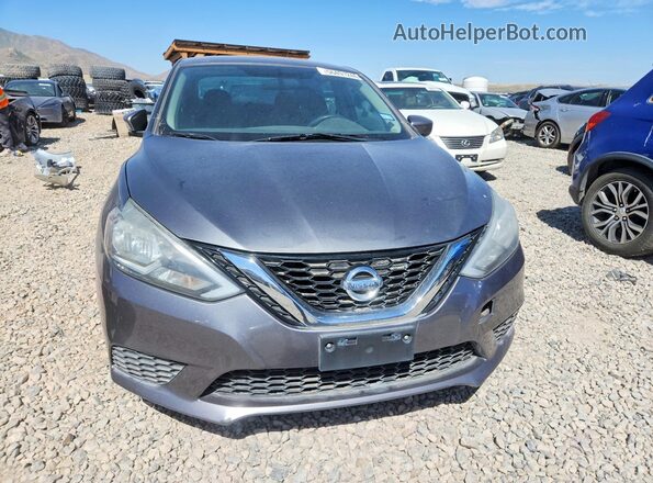 3N1AB7AP9HY253485 2017 NISSAN SENTRA Silver Widok z przodu