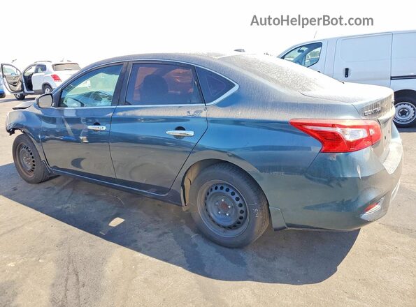 3N1AB7AP9HY256080 2017 NISSAN SENTRA Green Tył lewy