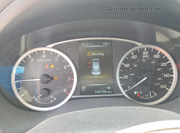 3N1AB7AP9HY266320 2017 NISSAN SENTRA Red Instrument cluster view