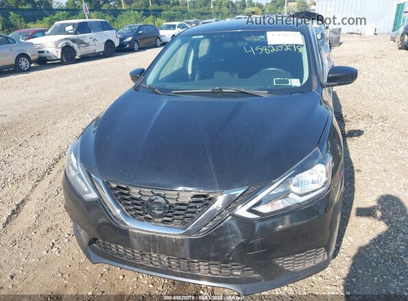 3N1AB7AP9HY267841 2017 NISSAN SENTRA Черный Вид спереди