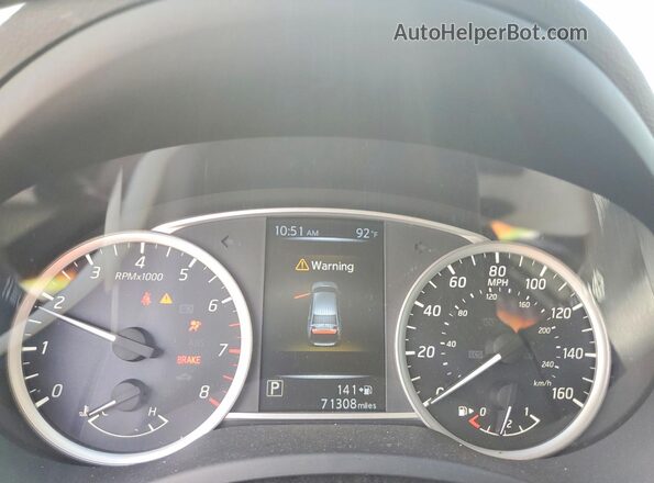 3N1AB7AP9HY281948 2017 NISSAN SENTRA Burgundy Widok zestawu wskaźników