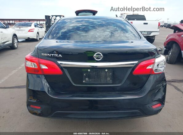 3N1AB7AP9HY285255 2017 NISSAN SENTRA Black 