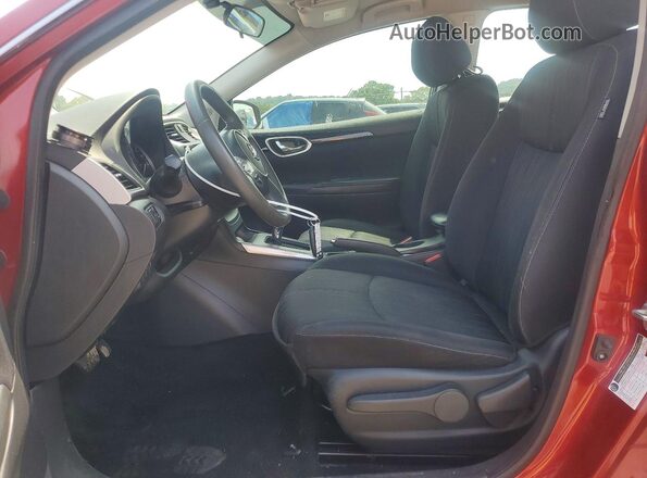 3N1AB7AP9HY303088 2017 NISSAN SENTRA Maroon Սալոնի դիմացի տեսք