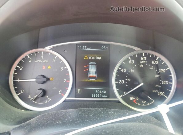 3N1AB7AP9HY303088 2017 NISSAN SENTRA Maroon Սարքավորումների վահանակի տեսք