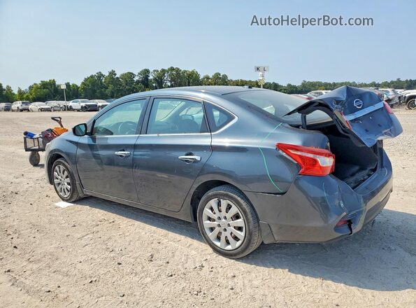 3N1AB7AP9HY310090 2017 NISSAN SENTRA Black Trasero izquierdo